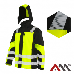 Classic-Vis TT Yellow kurtka Softshell 