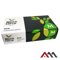 Rękawice NITRYL Black olive  8% VAT