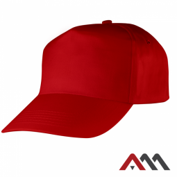 Czapka drelichowa Robocza red