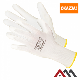 Rękawice RnyPu White kat.2 PROMOCJA